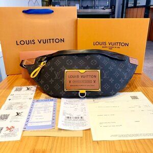 Louis Vuitton Gray Shoulder Bag